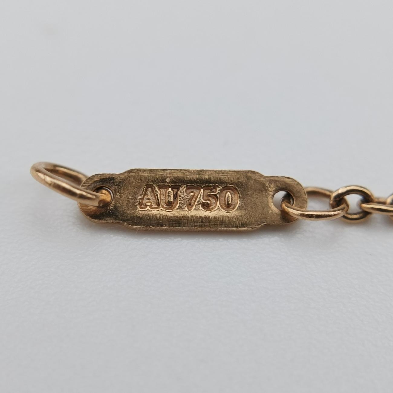 Atlas Pierced Sterling Golden AU750 アトラス ピアスド ゴールド AU750 