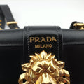 Animalier Cahier Lions Head Black Leather 1BD089 25カイエ ライオンヘッド ブラック レザー 1BD089 25