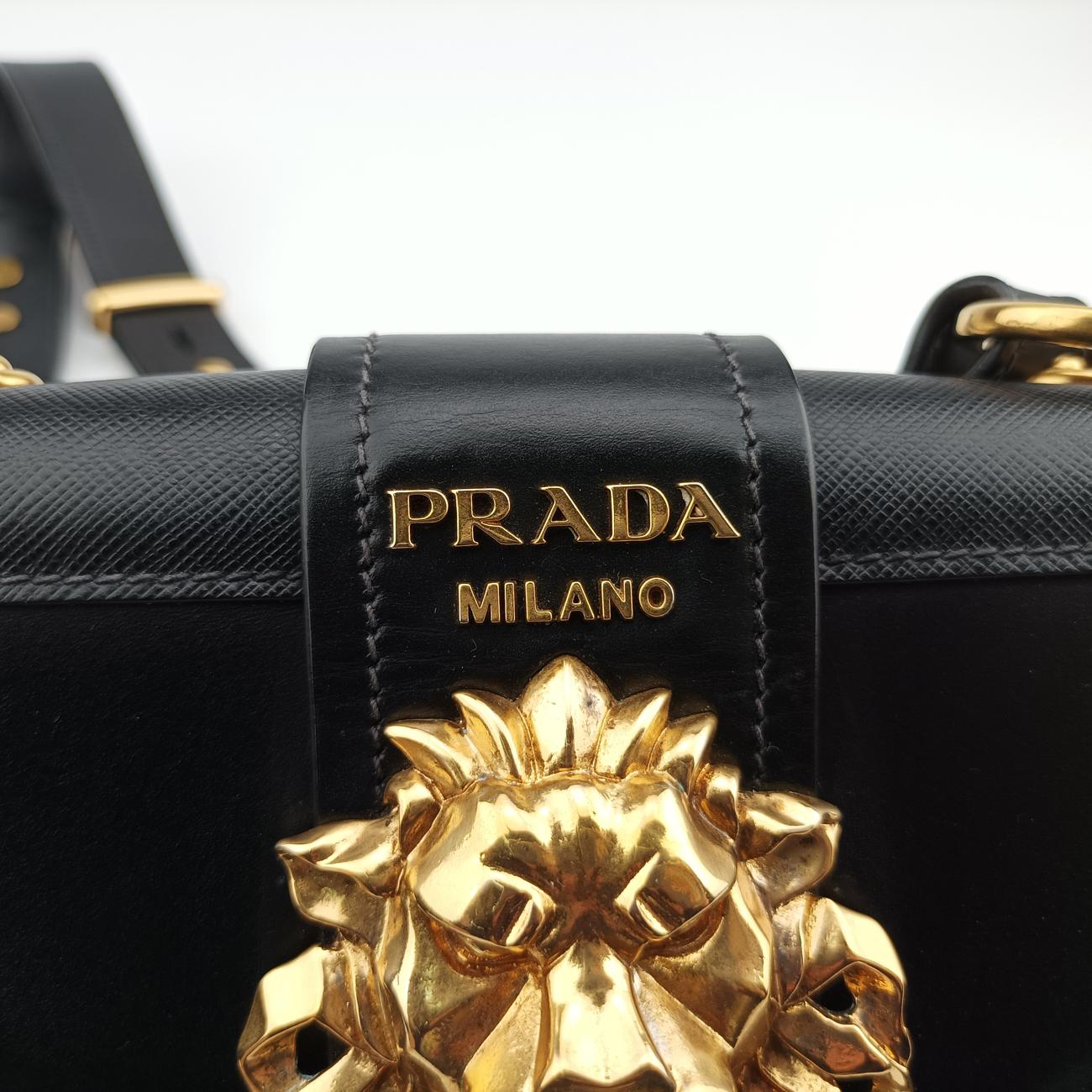 Animalier Cahier Lions Head Black Leather 1BD089 25カイエ ライオンヘッド ブラック レザー 1BD089 25