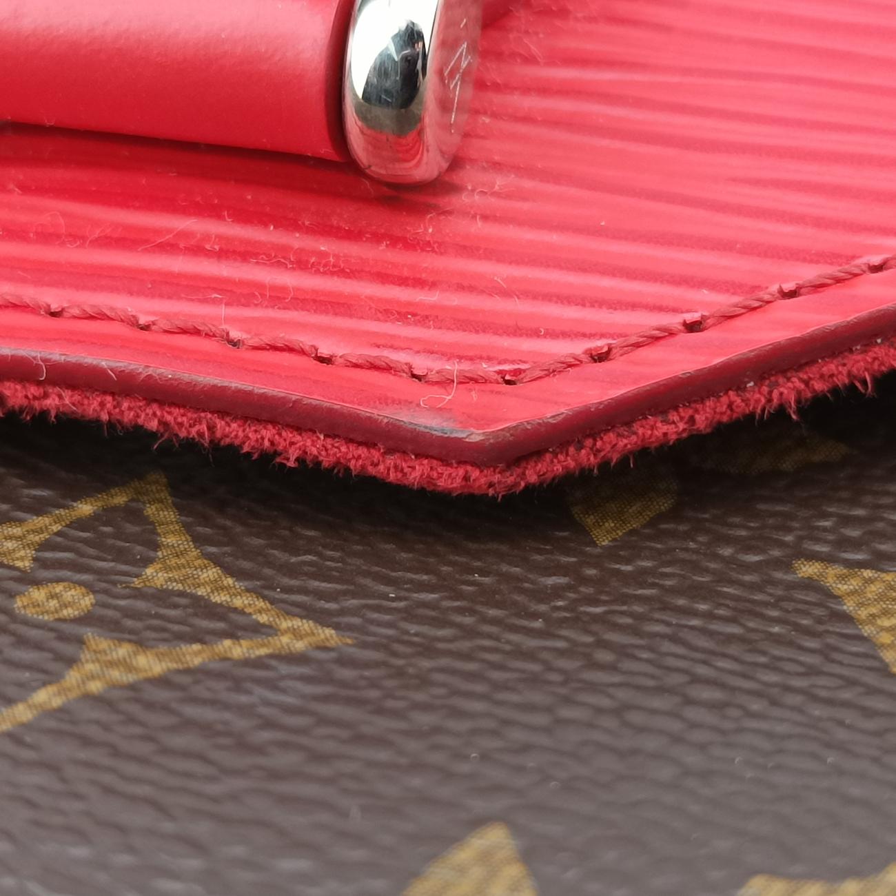 SAINT MICHEL brown×COQUELICOT Monogram Canvas×calf leather M44031 CA3197サンミシェル モノグラム/ブラウン系×コクリコ モノグラムキャンバス×カーフレザー M44031 CA3197