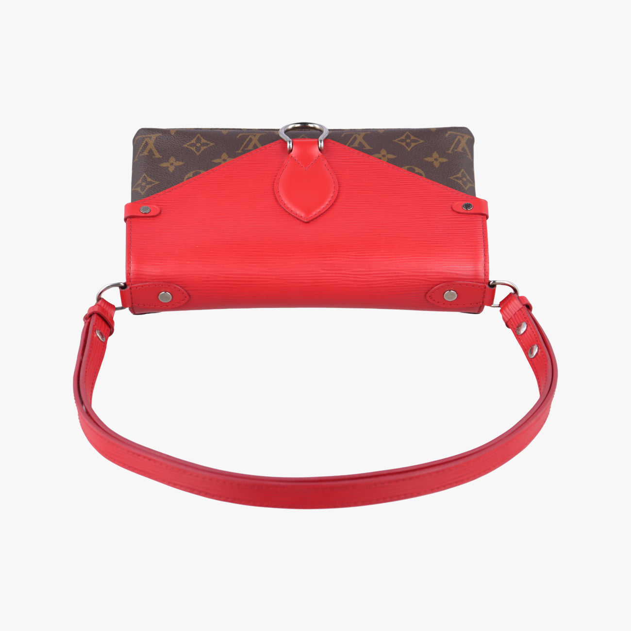 SAINT MICHEL brown×COQUELICOT Monogram Canvas×calf leather M44031 CA3197サンミシェル モノグラム/ブラウン系×コクリコ モノグラムキャンバス×カーフレザー M44031 CA3197