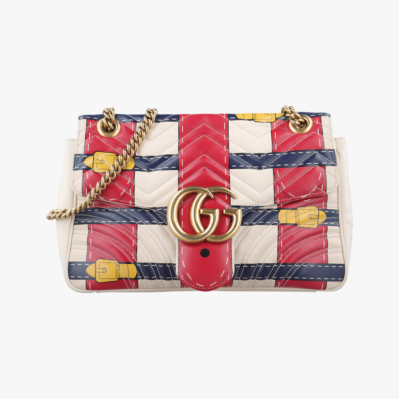 GG Marmont Multicolour Leather 443496 E021486496GGマーモント マルチカラー レザー 443496 E021486496
