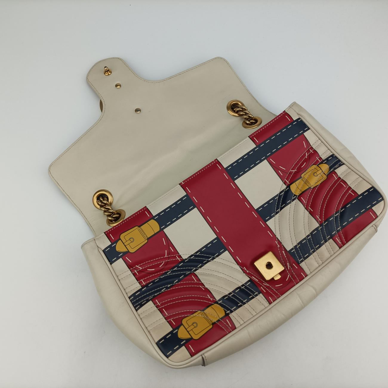 GG Marmont Multicolour Leather 443496 E021486496GGマーモント マルチカラー レザー 443496 E021486496