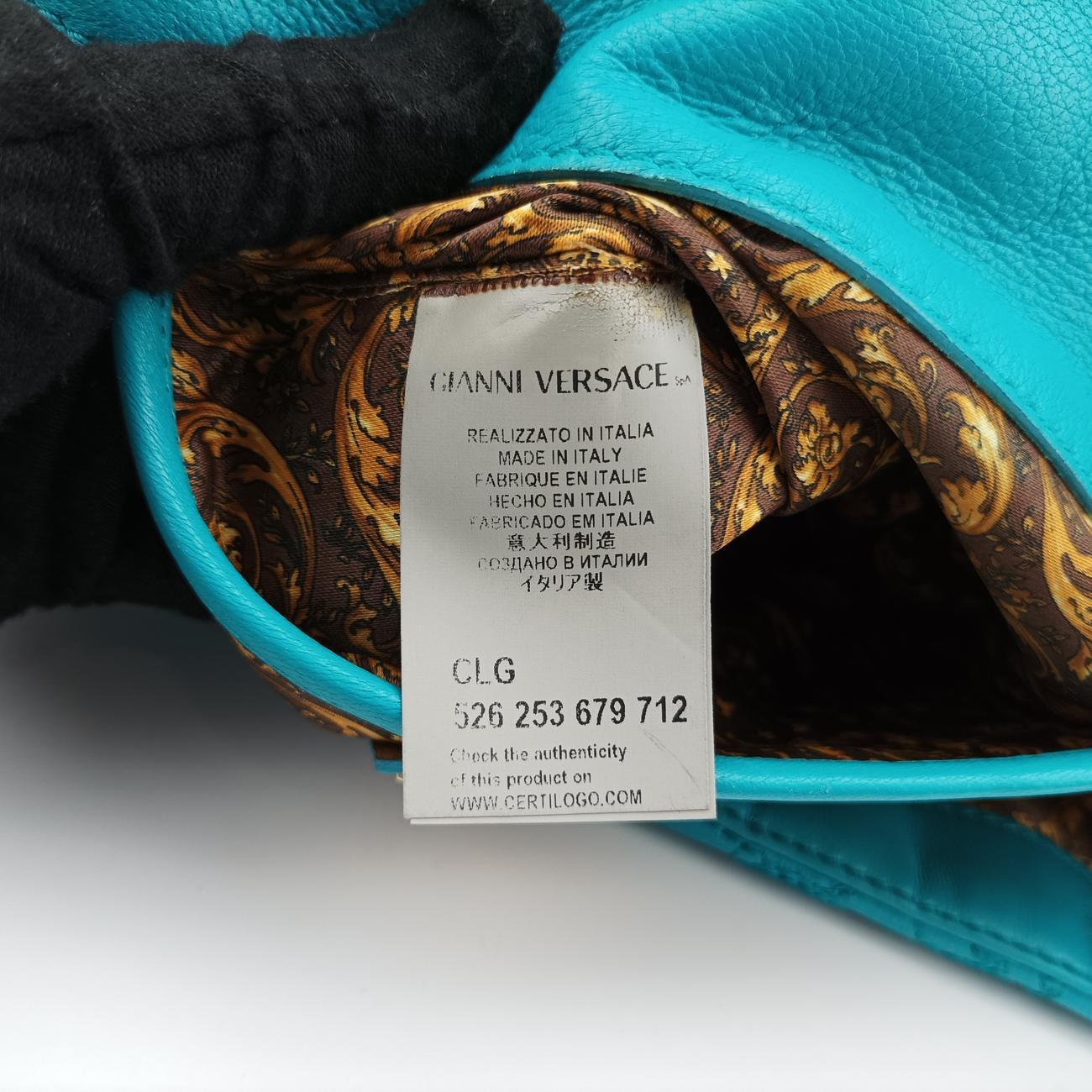 Vanitas Medusa Blue leather CLG 526 253 679 712ヴァニタス メデューサ ブルー レザー CLG 526 253 679 712