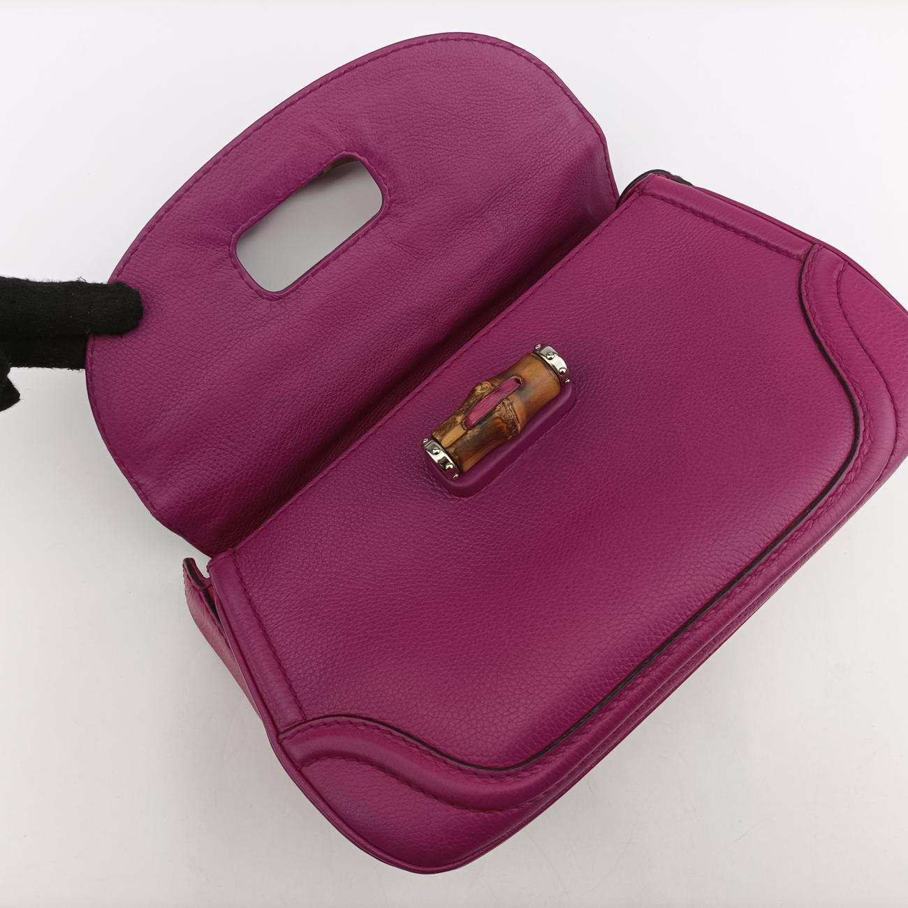 New Bamboo Rose Leather 240242 B6552297ニューバンブー ローズ レッド レザー 240242 B6552297