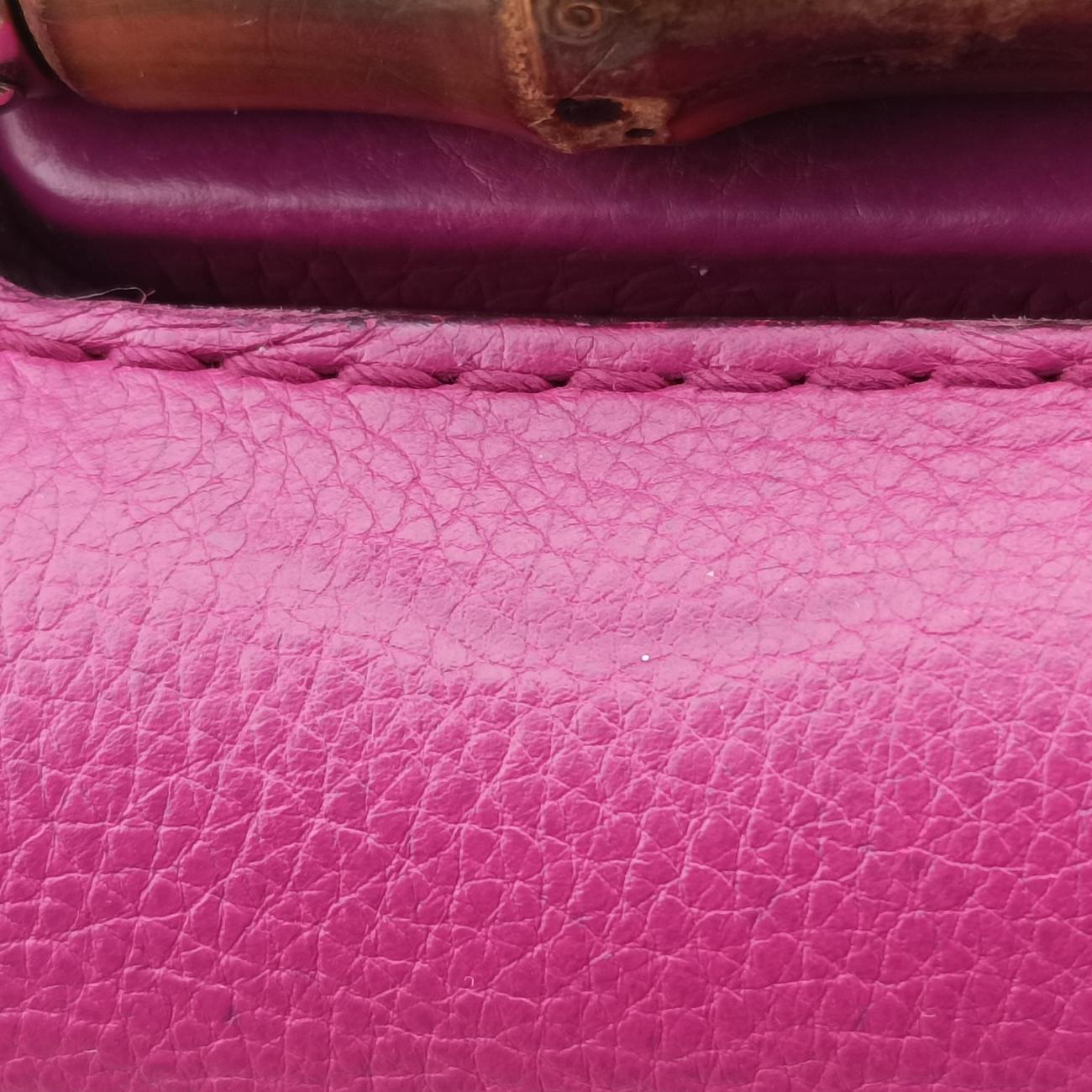 New Bamboo Rose Leather 240242 B6552297ニューバンブー ローズ レッド レザー 240242 B6552297