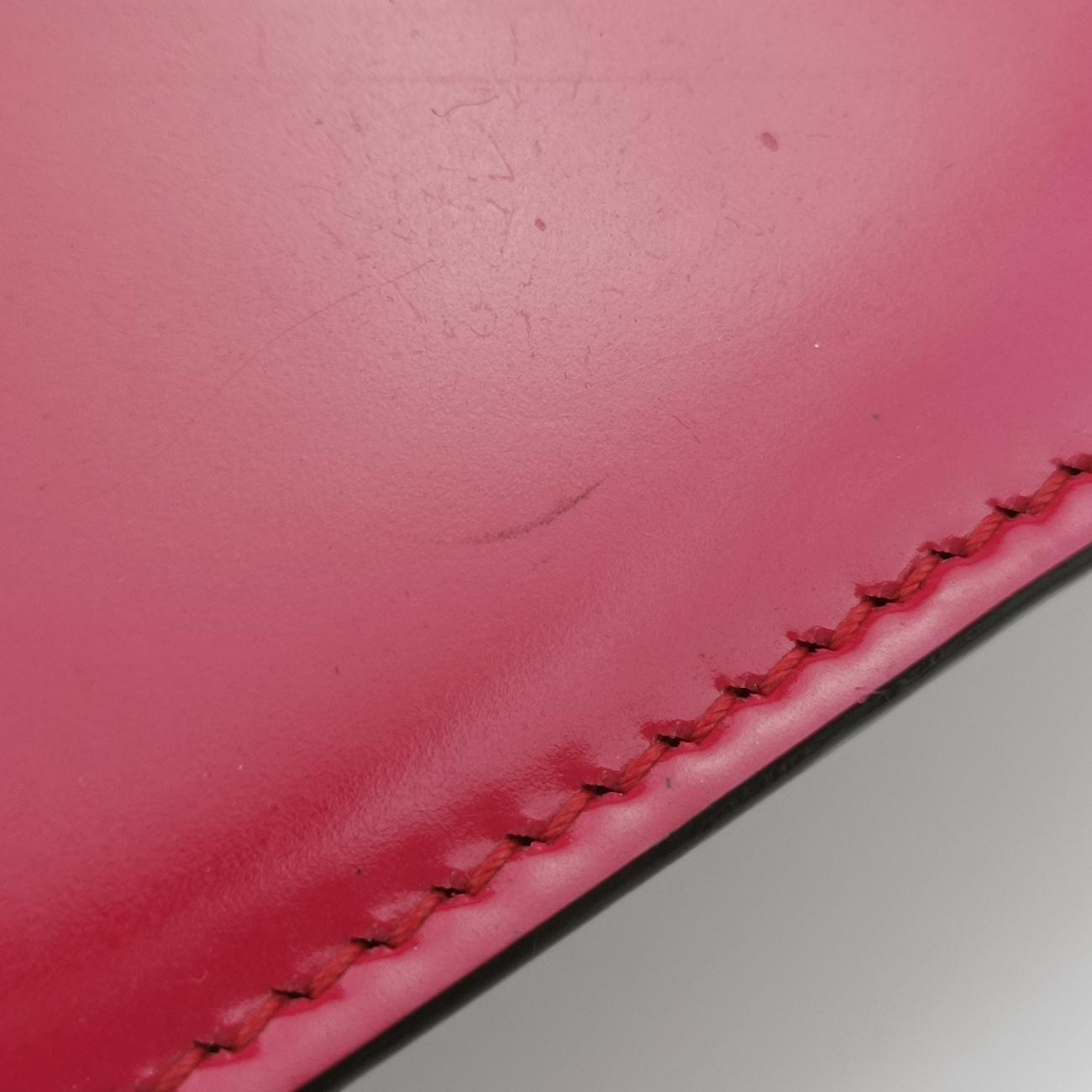 Interlocking G Pink Patent I018692915インターロッキングG ピンク パテント 387609 I018692915