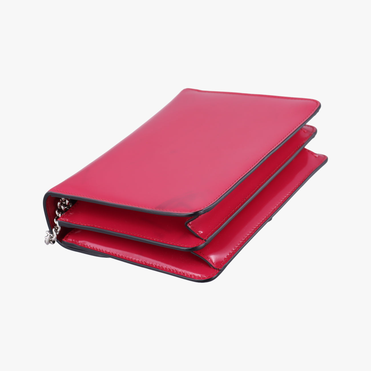 Interlocking G Pink Patent I018692915インターロッキングG ピンク パテント 387609 I018692915