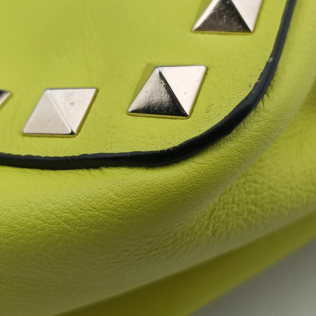 Rockstud Yellow Leather Lot number unknownロックスタッズ イエロー レザー 製番不明