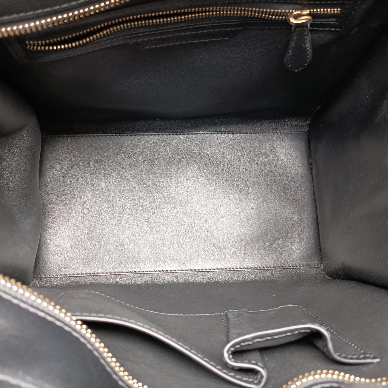 Luggage Mini ShopperBlack x Yellow x BlueLeather × HorsehairF-GA-0163ラゲージミニショッパーブラック×イエロー×ブルーレザー × ホースヘアF-GA-0163