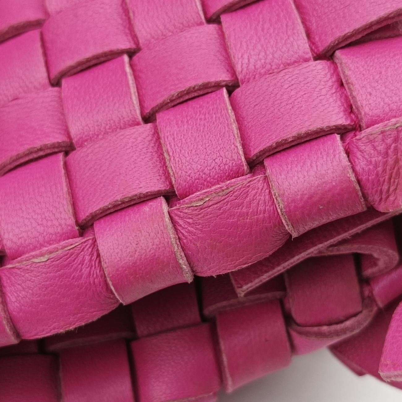 Intrecciato Rose Red lambskin 278480 VT690 6202 EPEV 2011 3790 Aイントレチャート ローズ レッド ラムスキン 278480 VT690 6202 EPEV 2011 3790 A