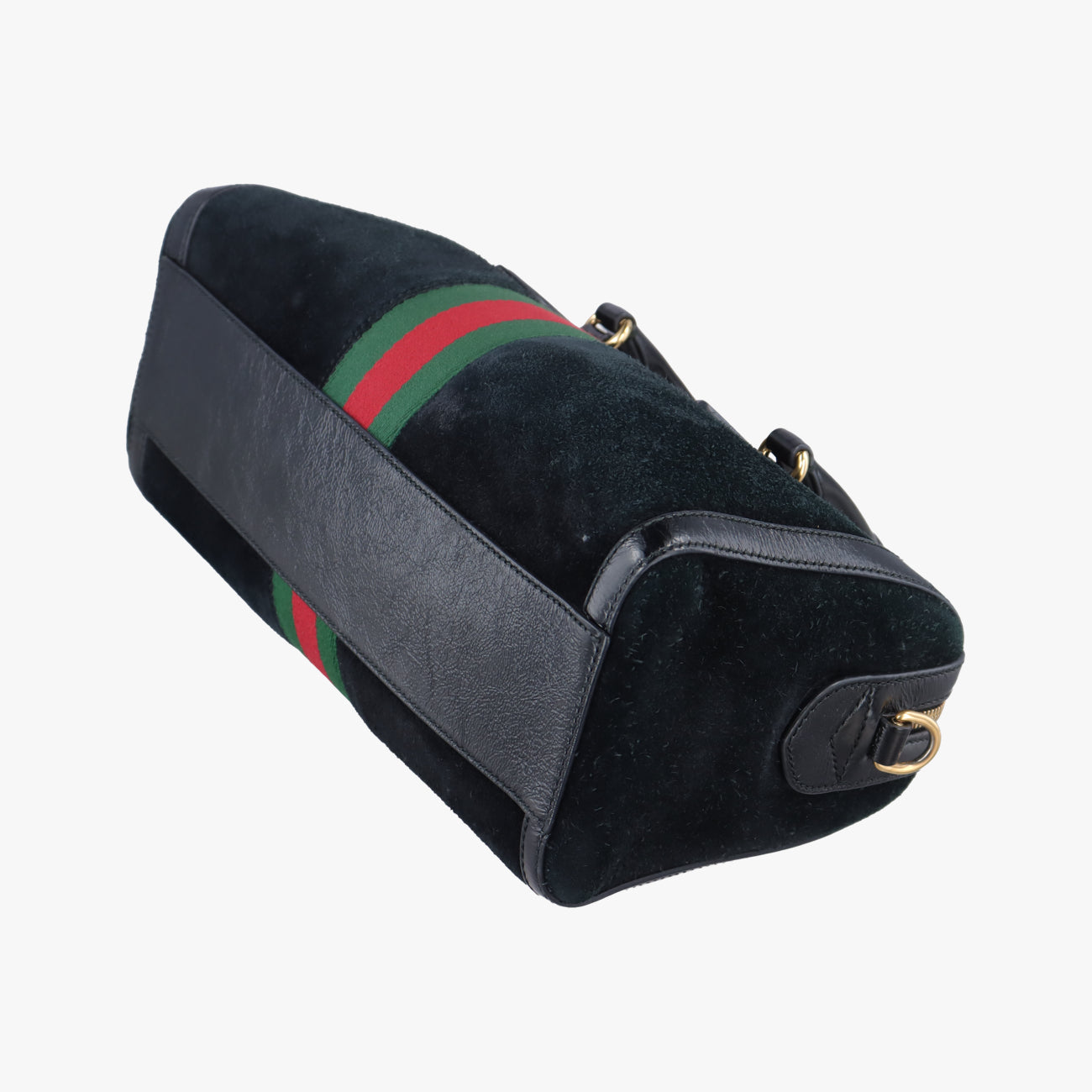 Ophidia GG Small Black x Green x Red Suede F024647109オフィディア GG スモール ブラック×グリーン×レッド スエード 524532 F024647109