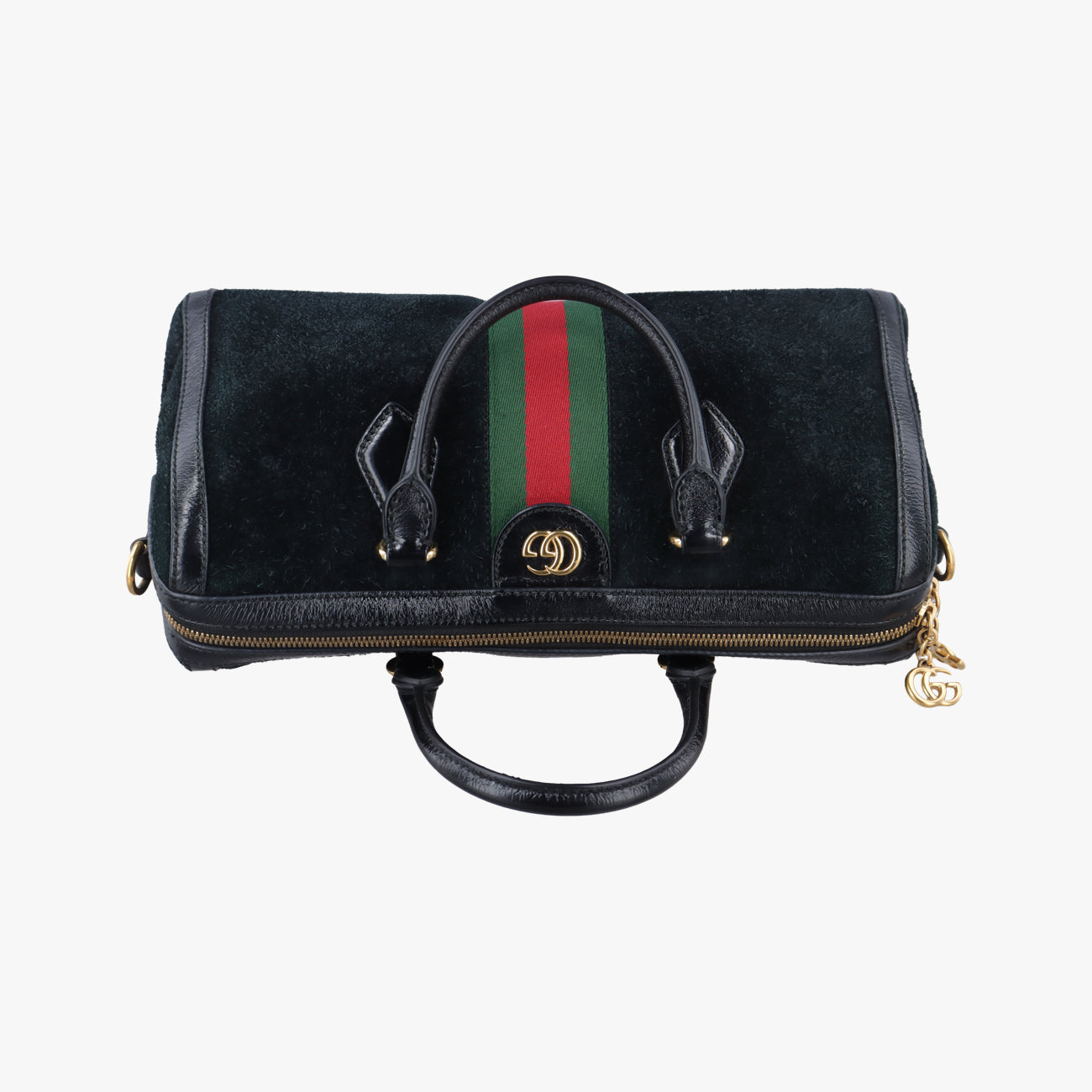 Ophidia GG Small Black x Green x Red Suede F024647109オフィディア GG スモール ブラック×グリーン×レッド スエード 524532 F024647109