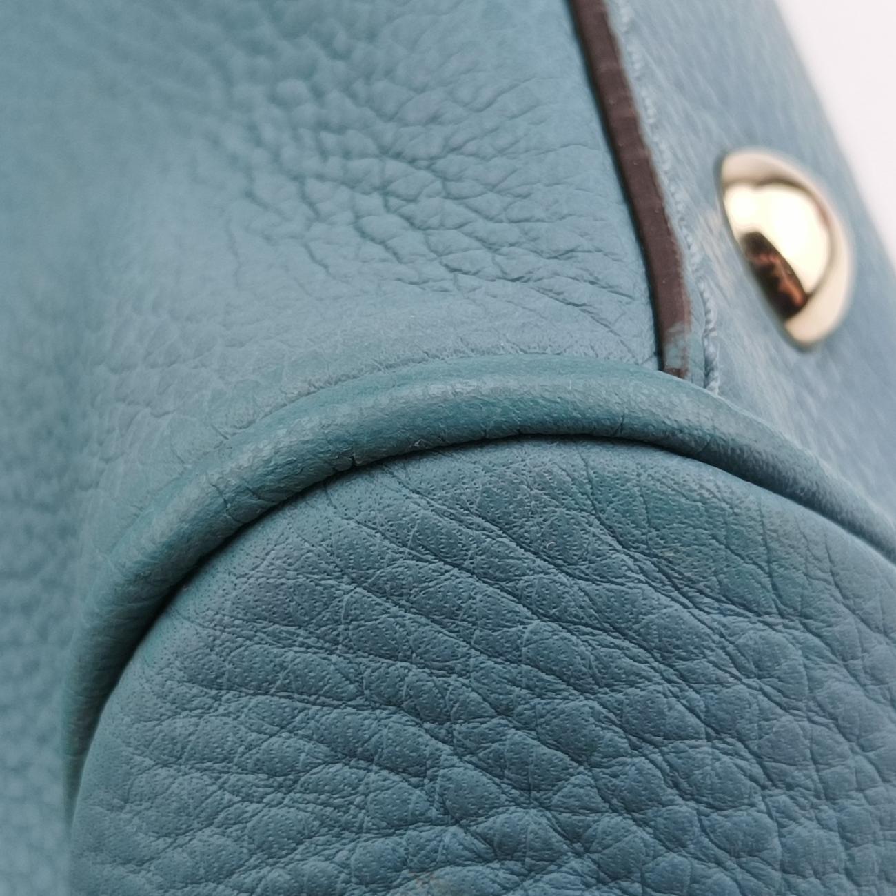 bamboo shopper Blue Leather 323660 G015043925バンブーショッパー ブルー レザー 323660 G015043925