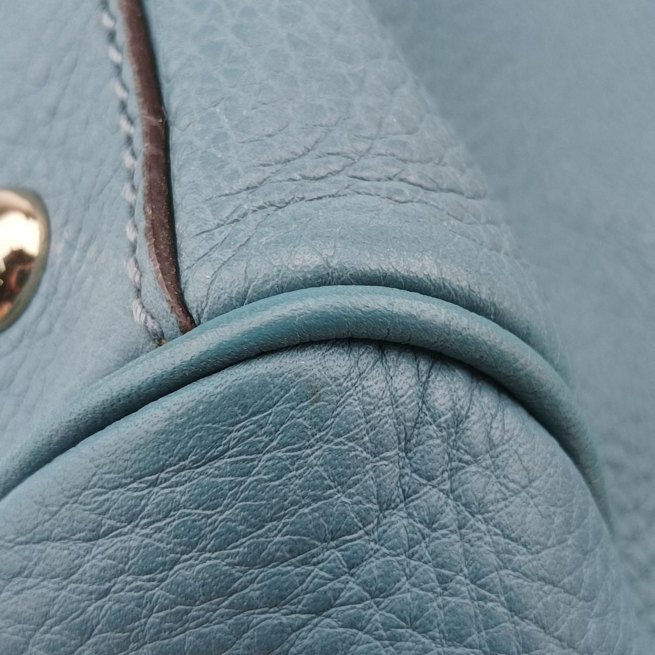 bamboo shopper Blue Leather 323660 G015043925バンブーショッパー ブルー レザー 323660 G015043925