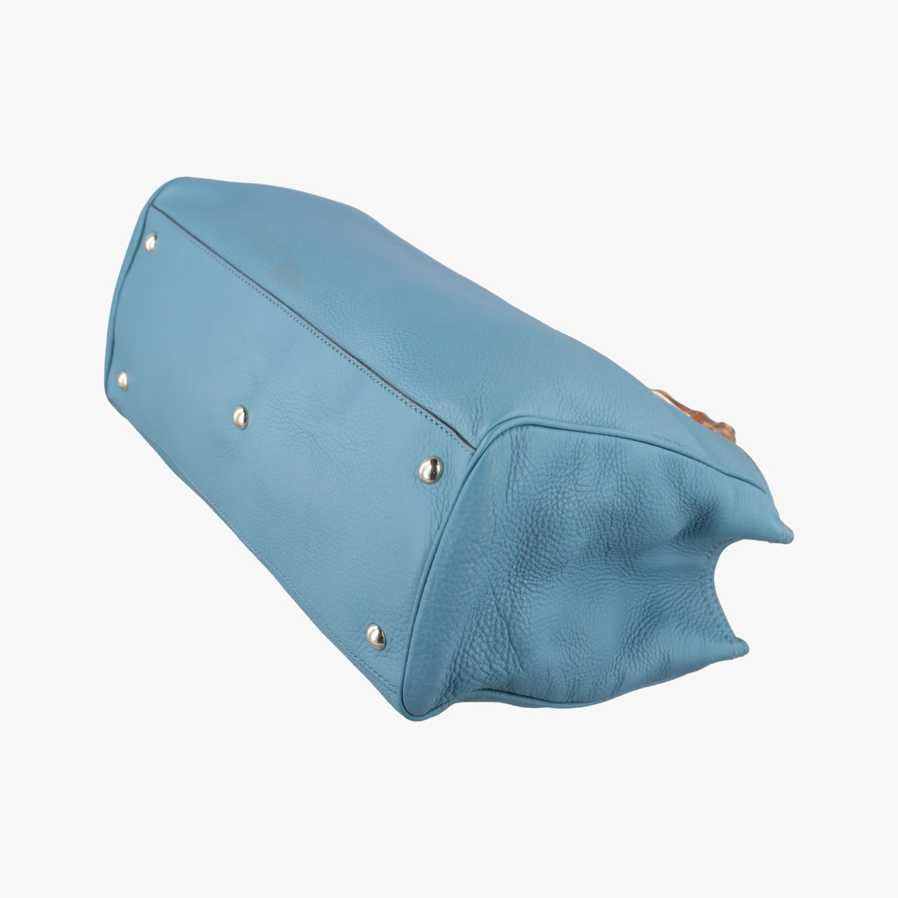 bamboo shopper Blue Leather 323660 G015043925バンブーショッパー ブルー レザー 323660 G015043925