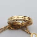 Love Circle DIAMONDS Golden AU750 B6038300 DYF404ラブサークル ダイヤモンド ゴールド AU750 B6038300 DYF404