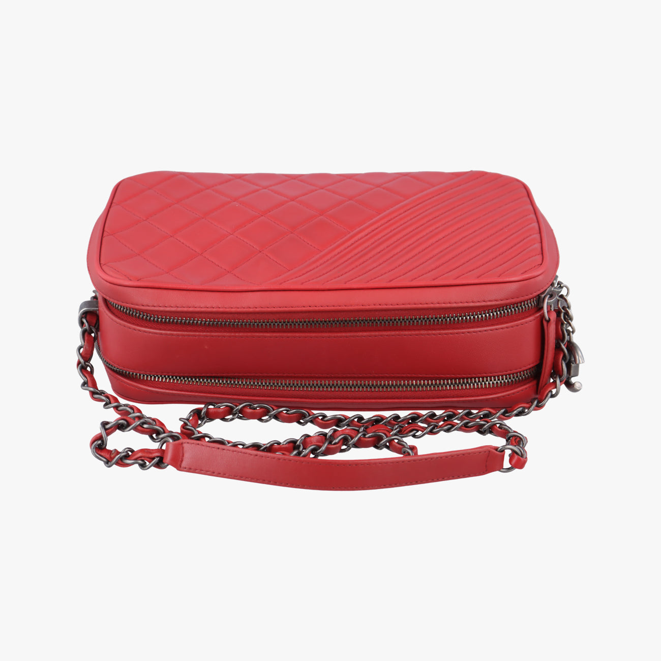Coco Boy Camera Case Red Lambskin 20613382ココボーイ カメラケース レッド ラムスキン A92656 20613382