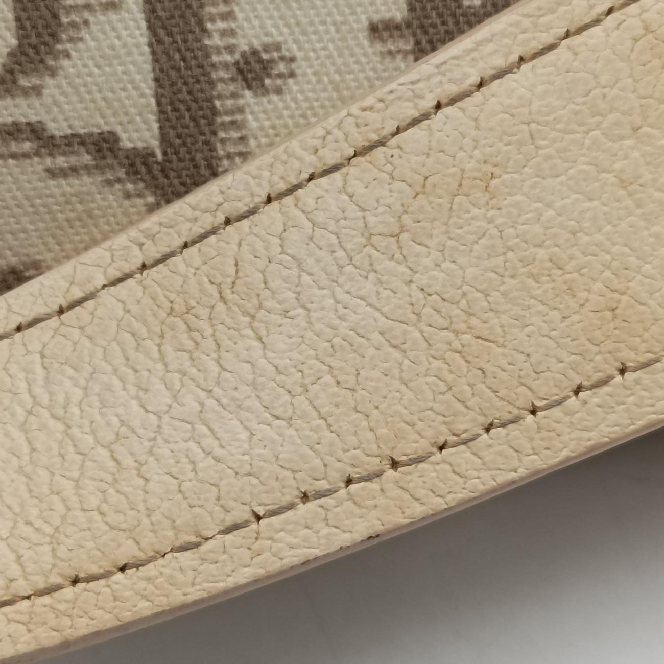 Lotter Vintage Flower LineIvory×Beige×MulticolorCanvas × Leather05-MA-0065ロッター ヴィンテージフラワーラインアイボリー×ベージュ×マルチカラーキャンバス×レザー05-MA-0065