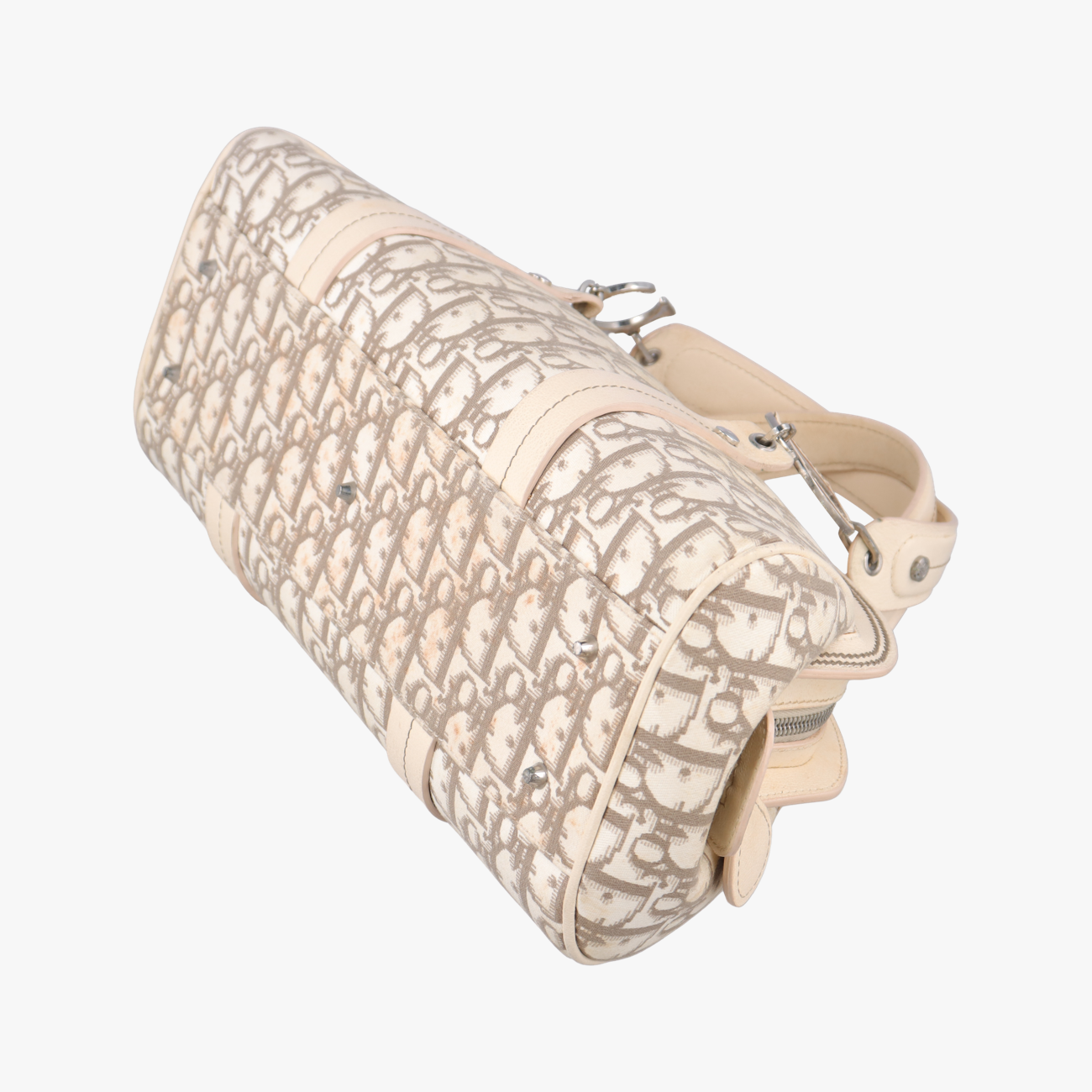 Lotter Vintage Flower LineIvory×Beige×MulticolorCanvas × Leather05-MA-0065ロッター ヴィンテージフラワーラインアイボリー×ベージュ×マルチカラーキャンバス×レザー05-MA-0065