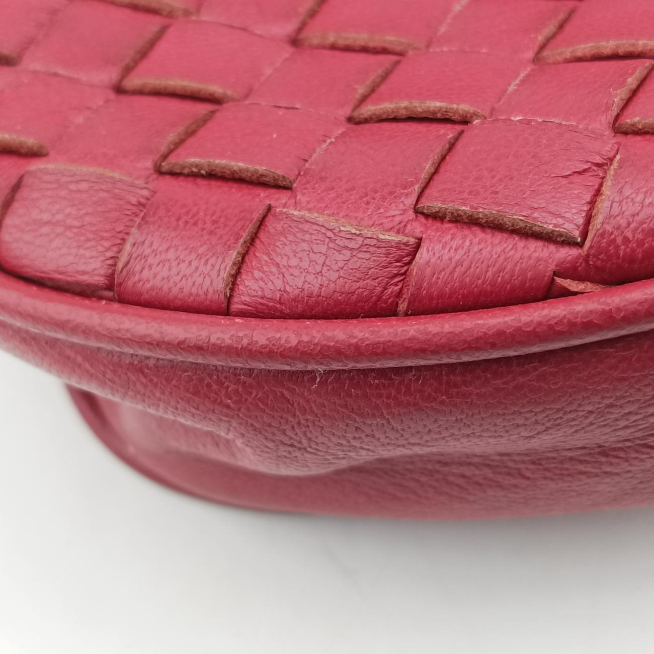 Intrecciato Burgundy lambskin B07806689Yイントレチャート ワインレッド ラムスキン B07806689Y