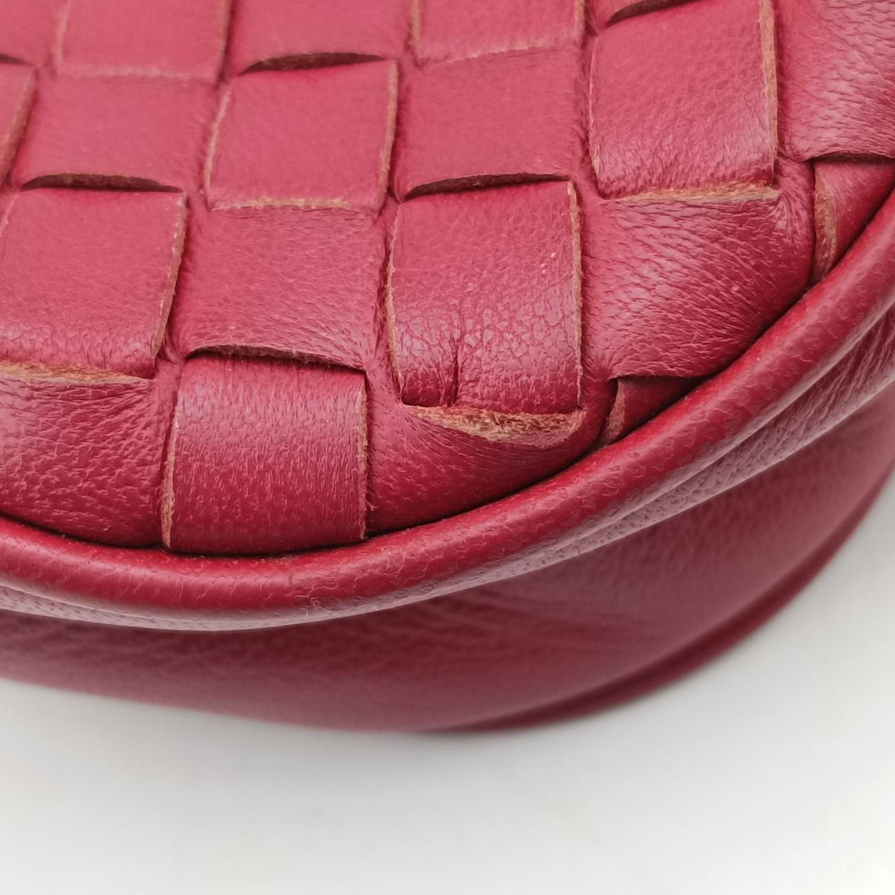 Intrecciato Burgundy lambskin B07806689Yイントレチャート ワインレッド ラムスキン B07806689Y