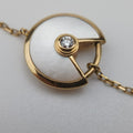 Amulette de Cartier Golden×white AU750 B6044015 KEX146アミュレット ドゥ カルティエ ゴールド×ホワイト AU750 B6044015 KEX146