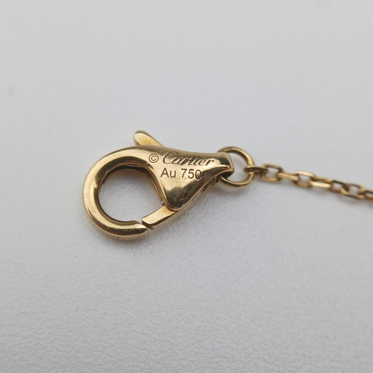 Amulette de Cartier Golden×white AU750 B6044015 KEX146アミュレット ドゥ カルティエ ゴールド×ホワイト AU750 B6044015 KEX146