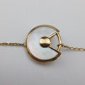 Amulette de Cartier Golden×white AU750 B6044015 KEX146アミュレット ドゥ カルティエ ゴールド×ホワイト AU750 B6044015 KEX146