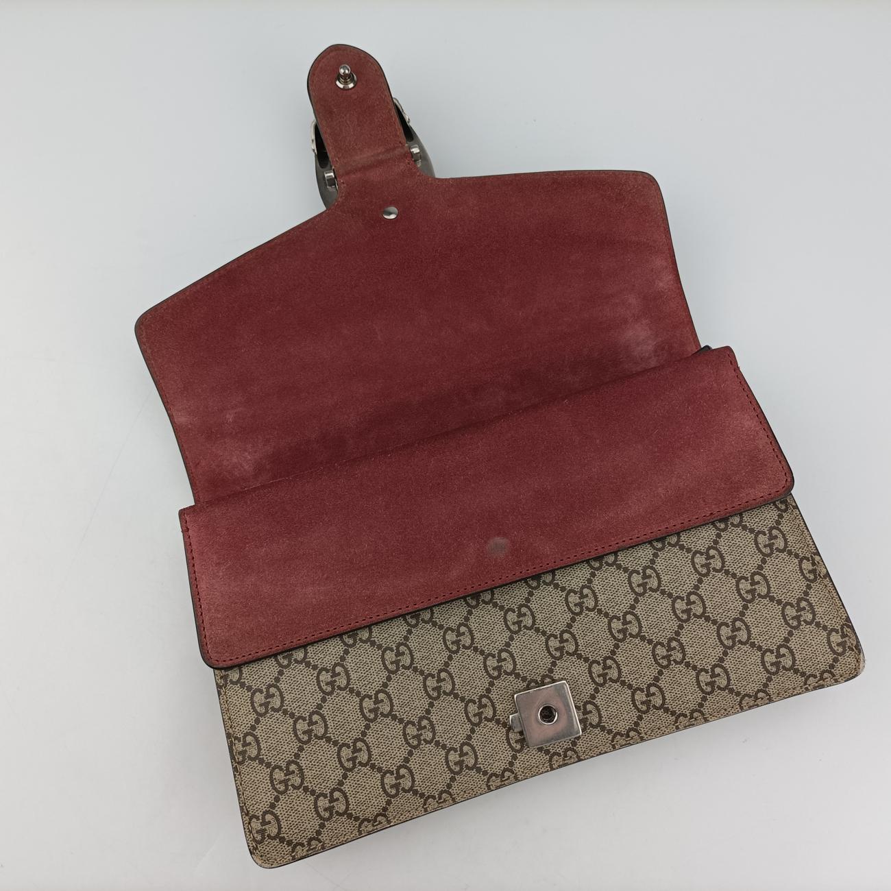 Dionysus Beige×Red×multicolor PVC coated canvas 400249 I023235583ディオニュソス ベージュ×レッド×マルチカラー PVCコーティングキャンバス 400249 I023235583