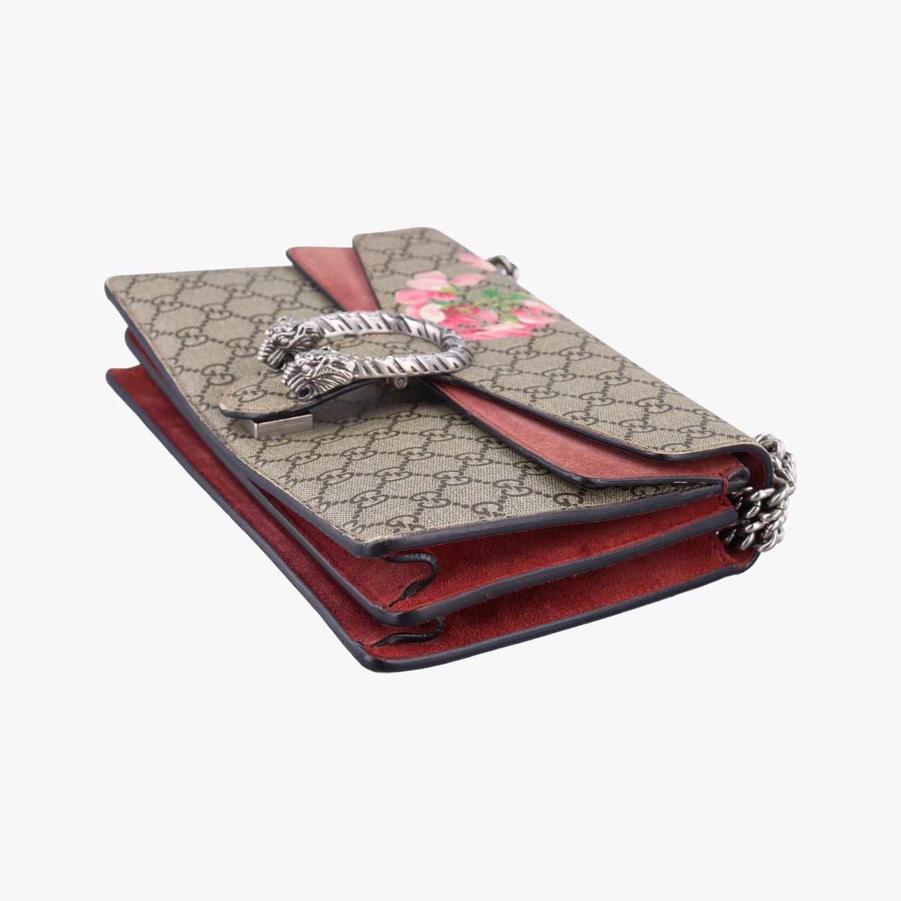 Dionysus Beige×Red×multicolor PVC coated canvas 400249 I023235583ディオニュソス ベージュ×レッド×マルチカラー PVCコーティングキャンバス 400249 I023235583