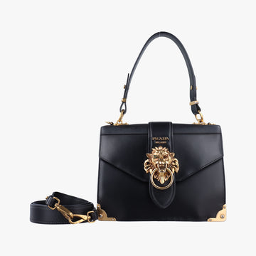 Animalier Cahier Lions Head Black Leather 1BD089 25カイエ ライオンヘッド ブラック レザー 1BD089 25