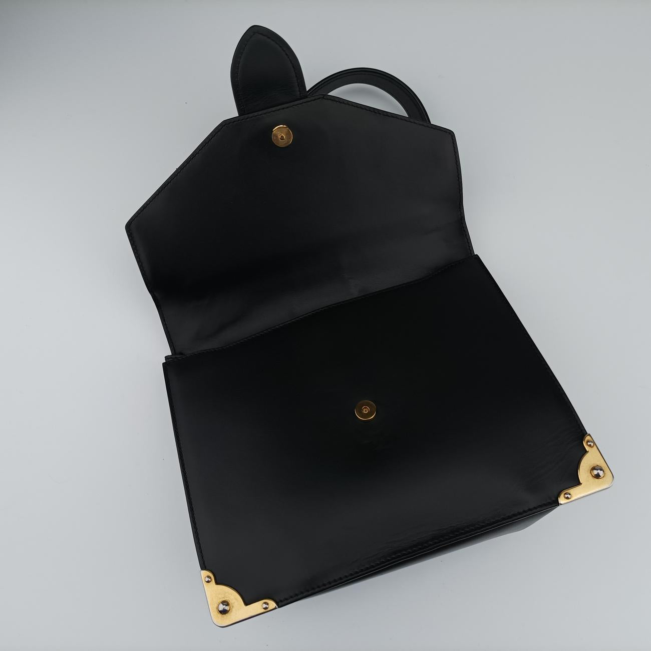 Animalier Cahier Lions Head Black Leather 1BD089 25カイエ ライオンヘッド ブラック レザー 1BD089 25