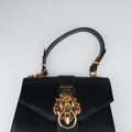 Animalier Cahier Lions Head Black Leather 1BD089 25カイエ ライオンヘッド ブラック レザー 1BD089 25