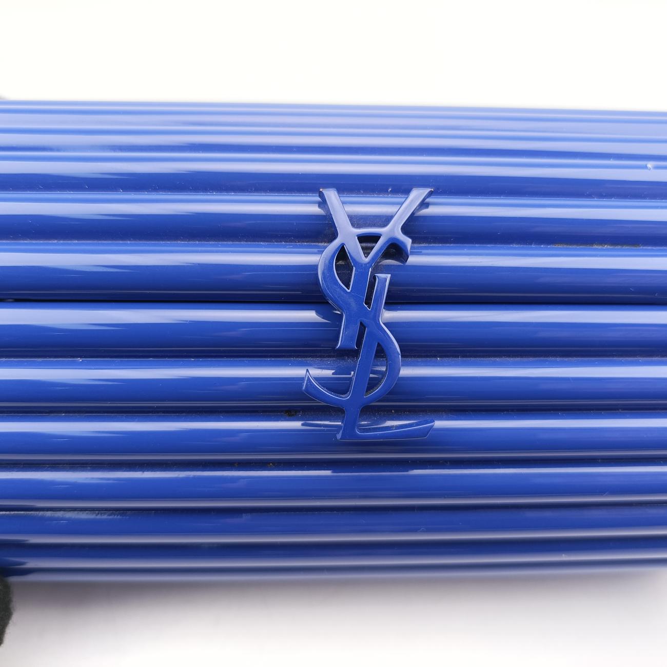 Fringe Monogram Opium Box Blue Plexiglass 418593 ART418593.0917フリンジモノグラムオピウムボックス ブルー プレキシガラス 418593 ART418593.0917
