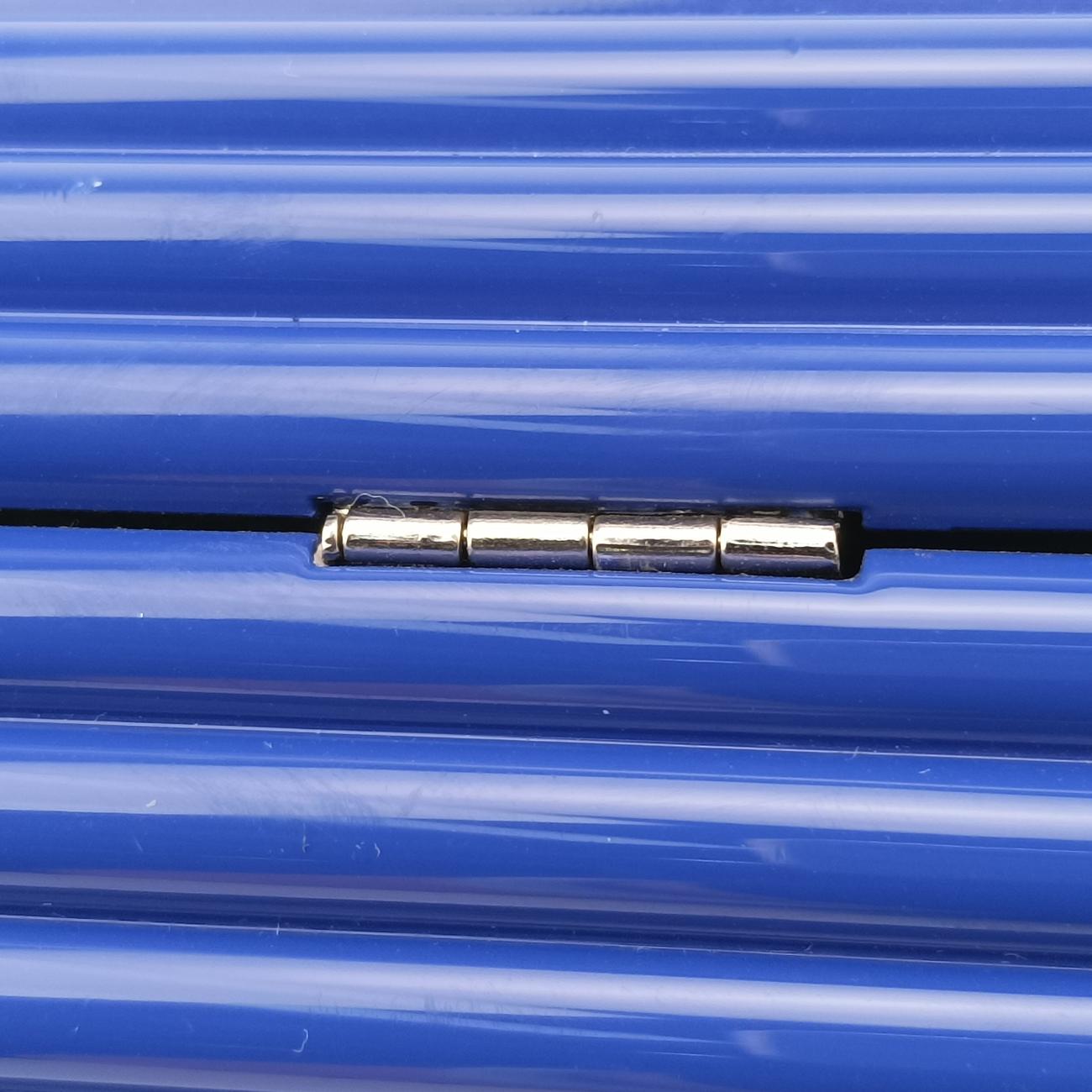 Fringe Monogram Opium Box Blue Plexiglass 418593 ART418593.0917フリンジモノグラムオピウムボックス ブルー プレキシガラス 418593 ART418593.0917