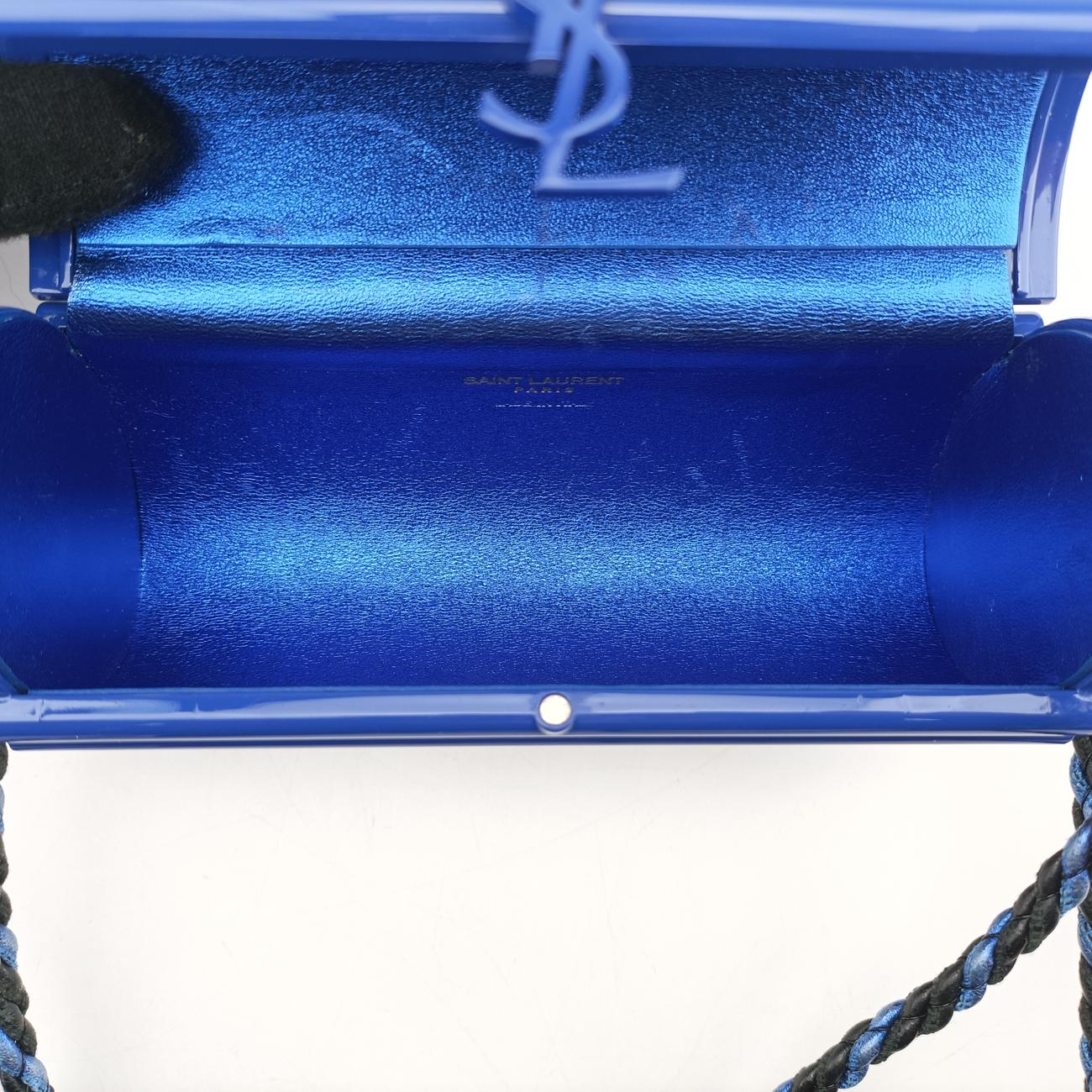 Fringe Monogram Opium Box Blue Plexiglass 418593 ART418593.0917フリンジモノグラムオピウムボックス ブルー プレキシガラス 418593 ART418593.0917