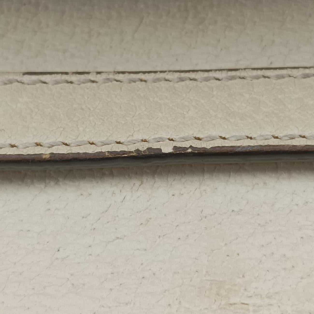 Sylvie Ivory×navy×red Leather C026707430シルヴィ アイボリー×ネイビー×レッド レザー 470270 C026707430