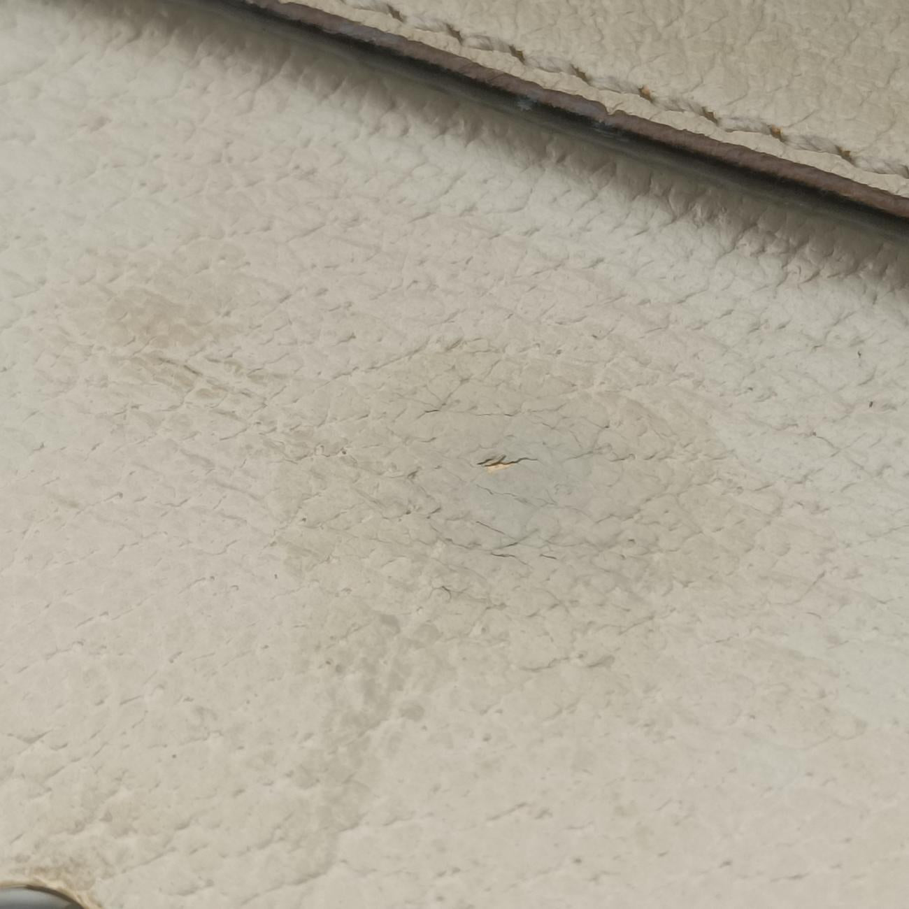 Sylvie Ivory×navy×red Leather C026707430シルヴィ アイボリー×ネイビー×レッド レザー 470270 C026707430