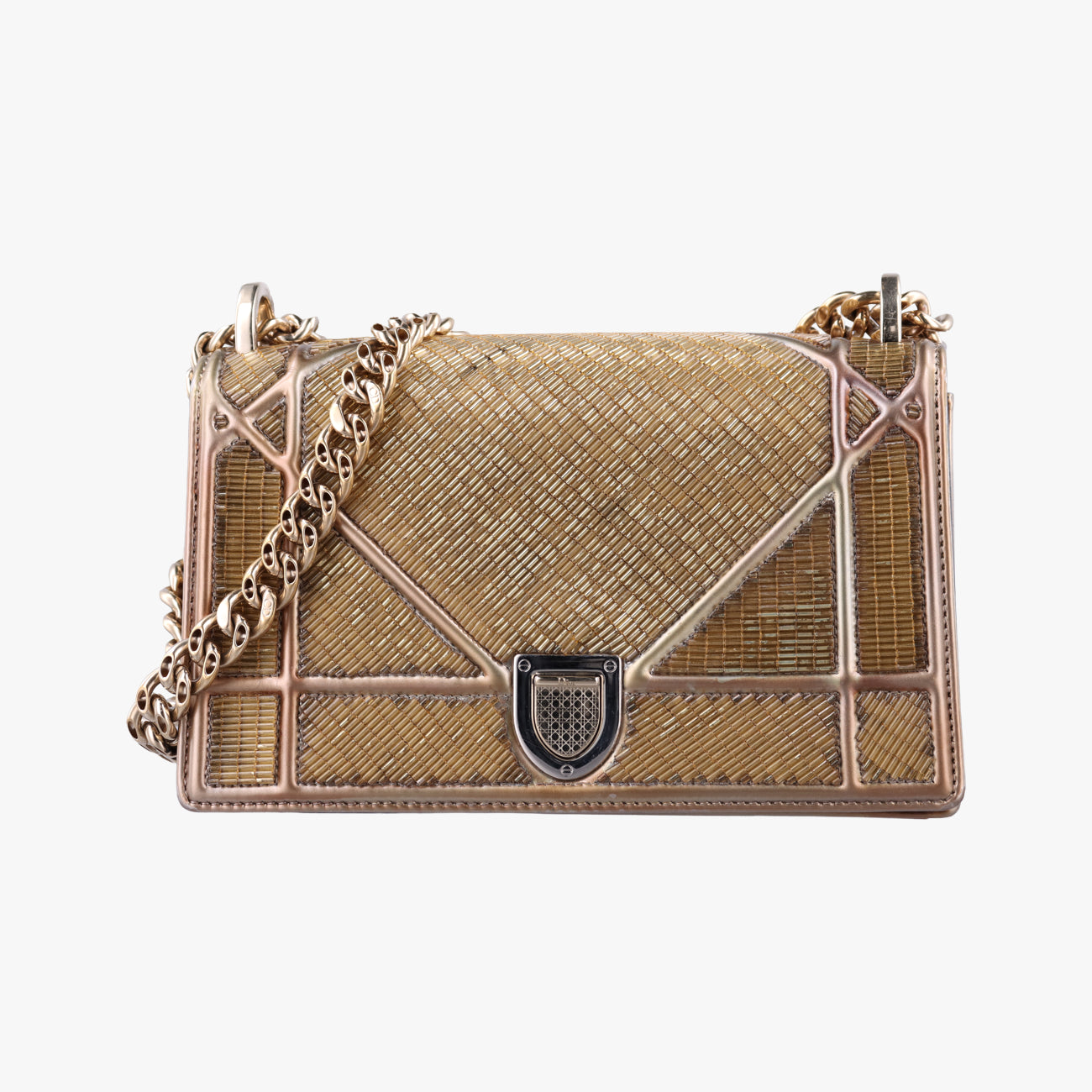 DioramaGoldenGold Beaded Metallic Leather09-BO-1125ディオラマゴールド ゴールド ビーデッド メタリック レザー09-BO-1125