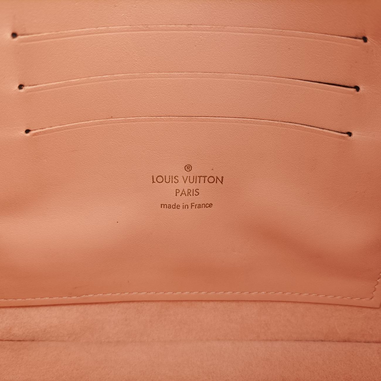 Pochette Double Zip EBENE×Rose Ballerine Damier Canvas N60254 MI2119ポシェット ドゥーブルジップ エベーヌ×ローズバレリーヌ ダミエキャンバス N60254 MI2119