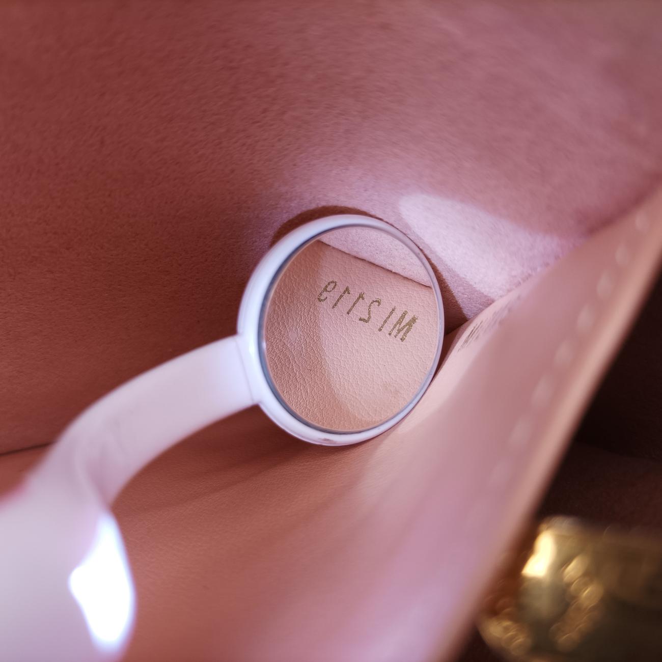 Pochette Double Zip EBENE×Rose Ballerine Damier Canvas N60254 MI2119ポシェット ドゥーブルジップ エベーヌ×ローズバレリーヌ ダミエキャンバス N60254 MI2119