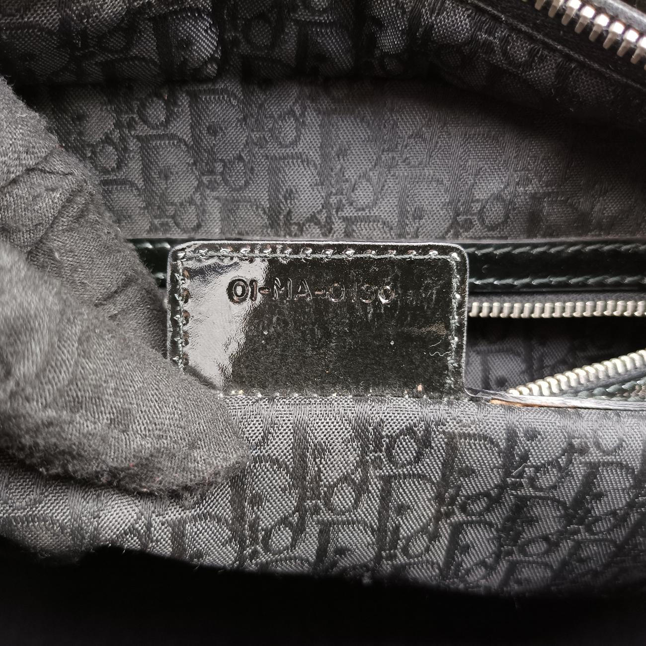 Lady Dior Black Patent 01-MA-0130レディディオール ブラック パテント 01-MA-0130