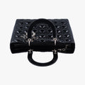Lady Dior Black Patent 01-MA-0130レディディオール ブラック パテント 01-MA-0130