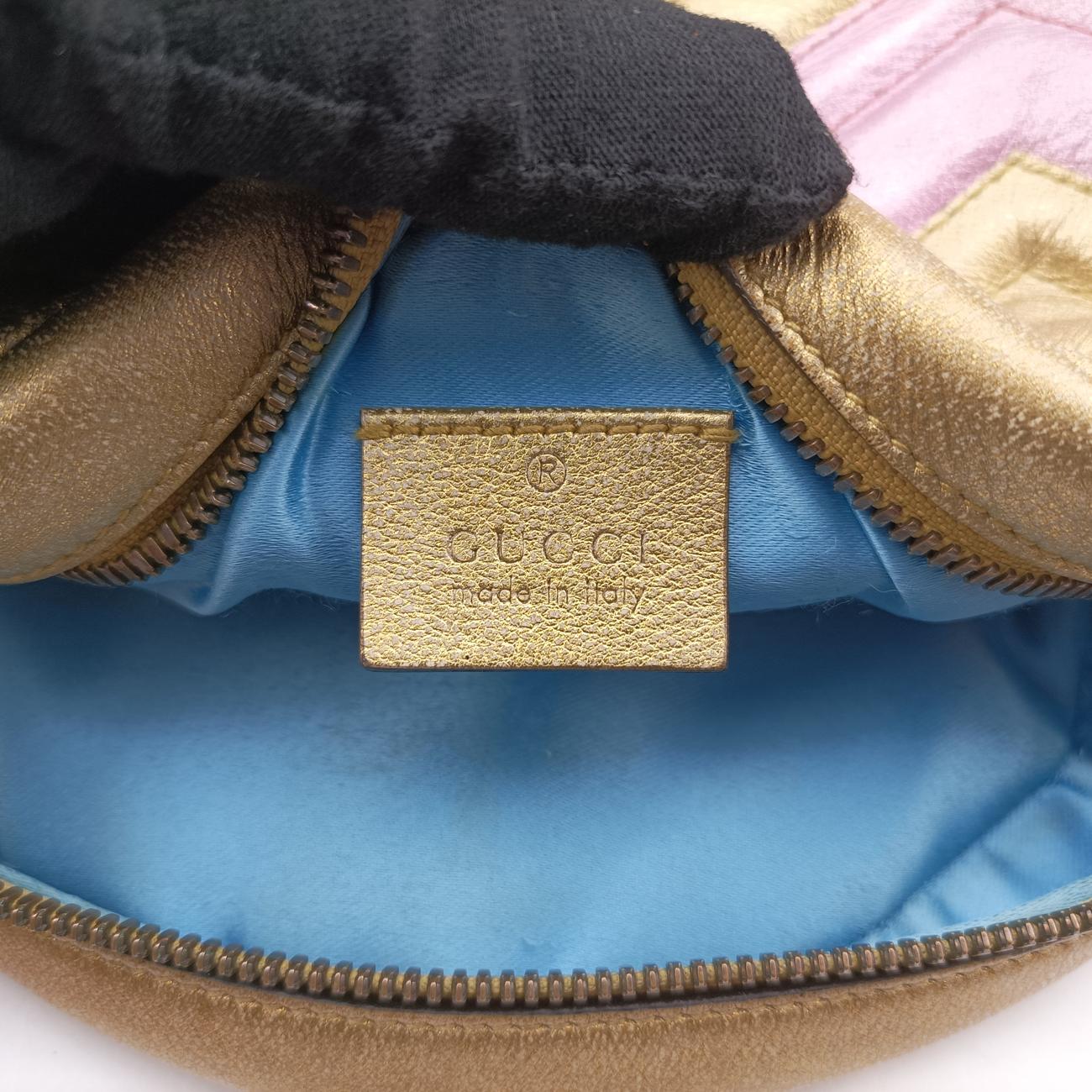 GG MarmontPink × GoldLeather550154F027277039GGマーモントピンク × ゴールドレザー550154F027277039