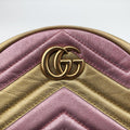 GG MarmontPink × GoldLeather550154F027277039GGマーモントピンク × ゴールドレザー550154F027277039