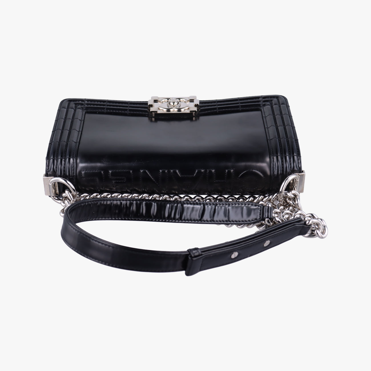 BOY CHANEL Black Patent A67018 16602717ボーイシャネル ブラック パテント A67018 16602717