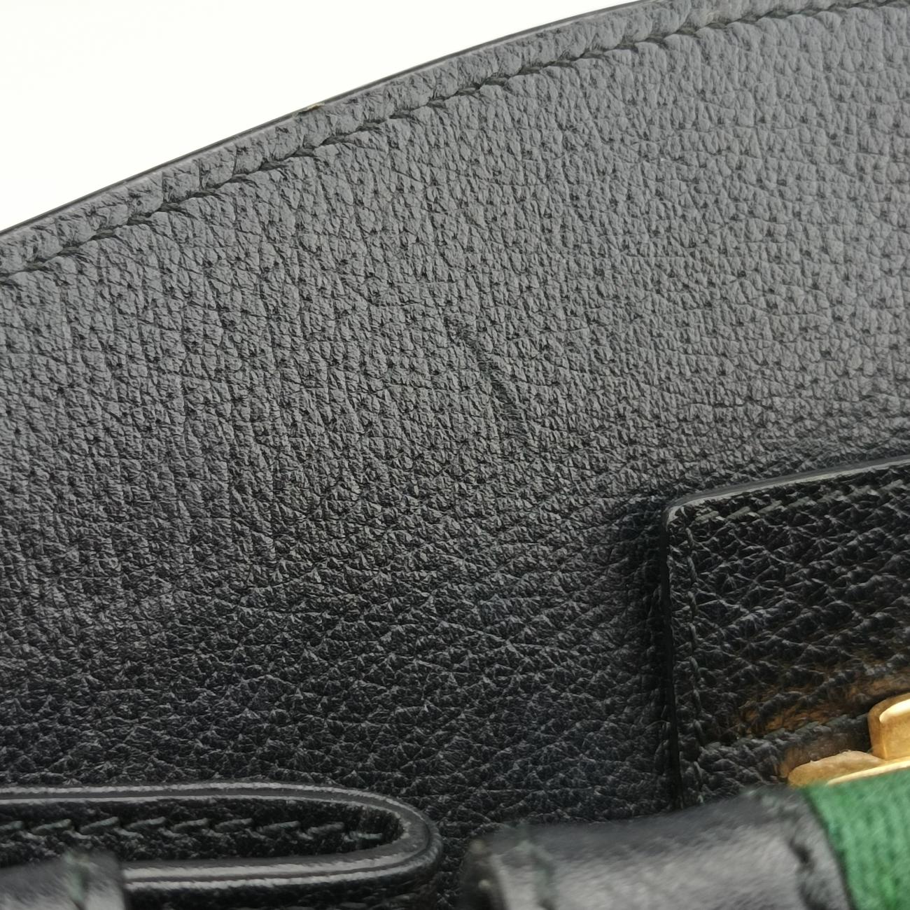 Crystal Butterfly Linea Totem Black x Green x Red x Multicolor Leather G023685353クリスタルバタフライリネアトーテム ブラック×グリーン×レッド×マルチカラー レザー 505342 G023685353