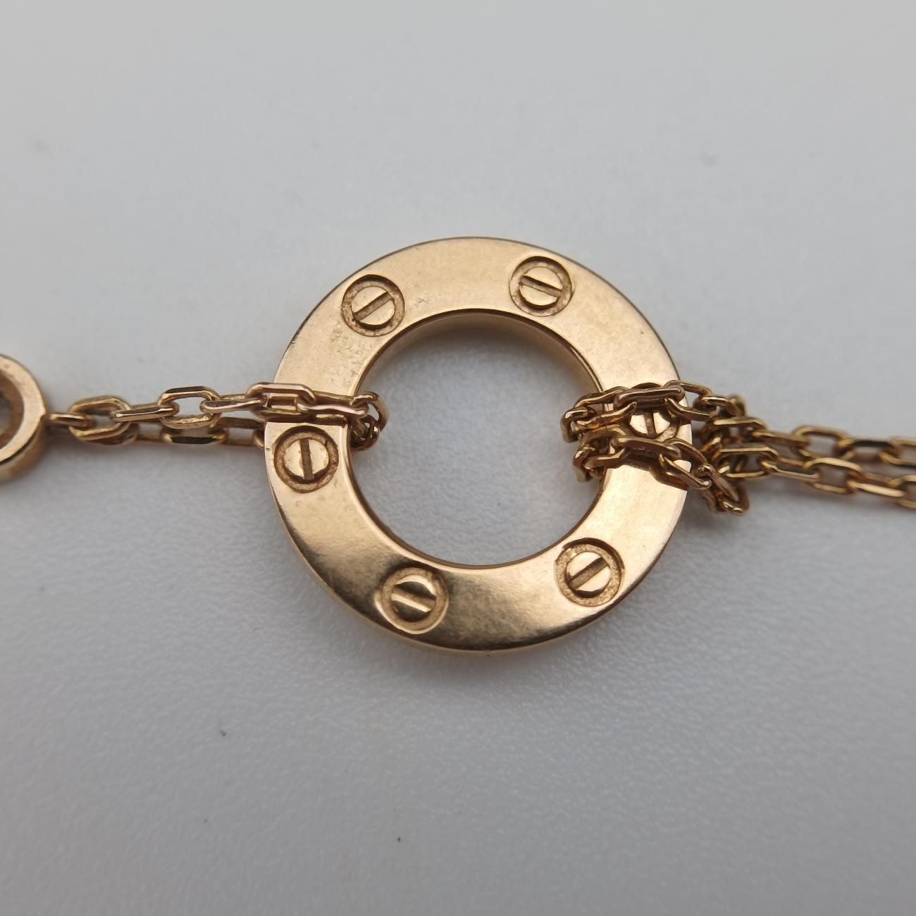 Love Circle DIAMONDS Golden AU750 B6036700 PZ0161ラブサークル ダイヤモンド ゴールド AU750 B6036700 PZ0161