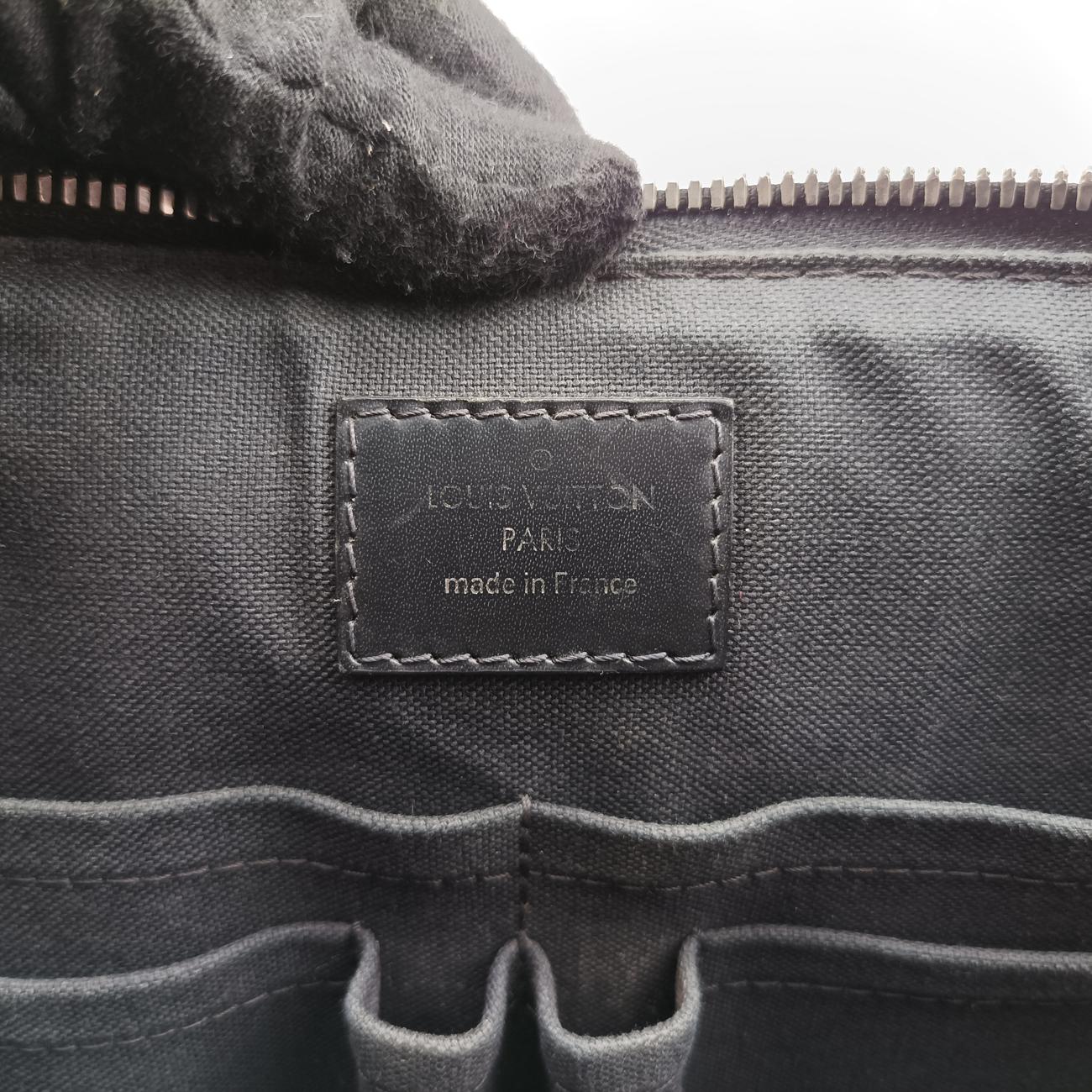 Porte Documents Jour Noir Damier Graphite N48224 SR4143ポルトドキュマン ジュール ノワール ダミエ グラフィット N48224 SR4143